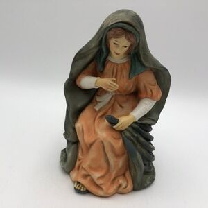 10" Mother Mary Grandeur Noel Nativity Porcelain Replacement Figurine N0073 1999